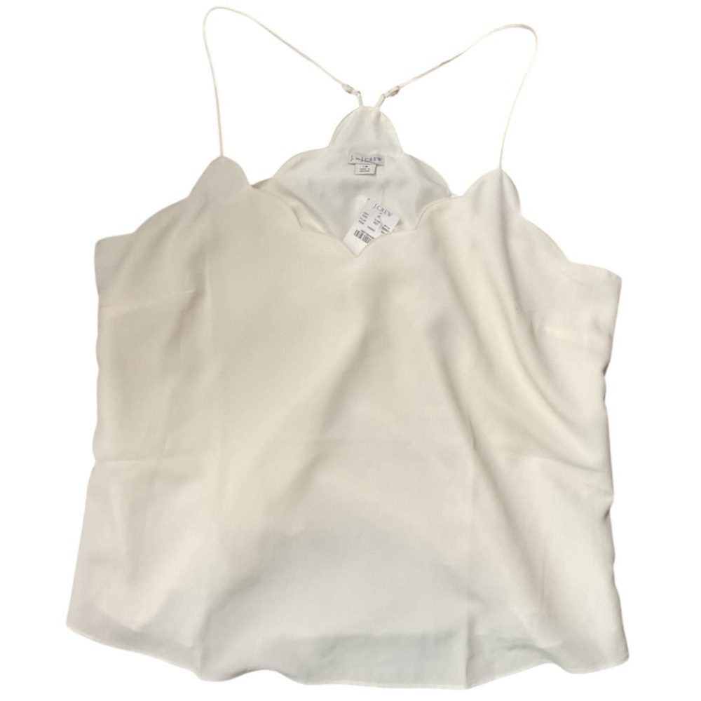 J. Crew White Camisole Top